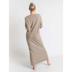 Kashmina Bohéme Maxi Kjole Beige -Tilbud miinto Butikk unnamed file 1003