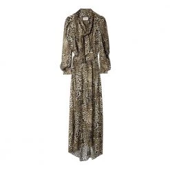 Zadig & Voltaire Run Satin Dress Brown