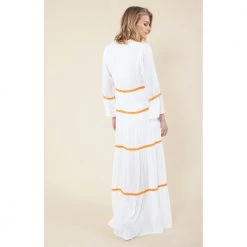 Hale Bob 1YFT6271 DRESS LONG Orange