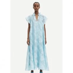 Samsøe Samsøe W Karookh Long Dress Blue 11 Samsøe Samsøe W Karookh Long Dress Blue -Tilbud miinto Butikk unnamed file 1038