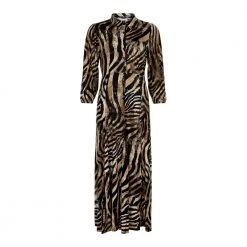 IN FRONT Maxi Dresses Beige