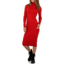 Glo Story Kjole Red -Tilbud miinto Butikk unnamed file 1108