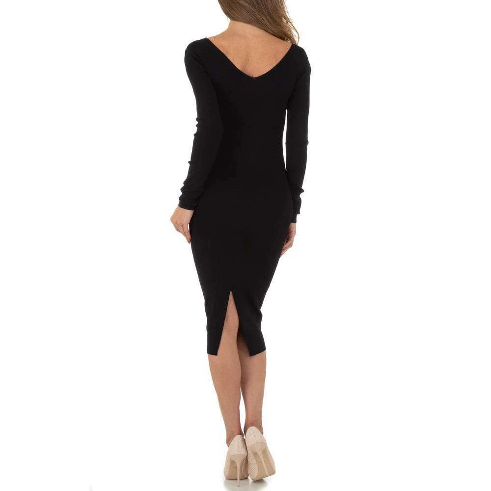 Sort SII Kjole Black 4 Sort SII Kjole Black - Bilde 4