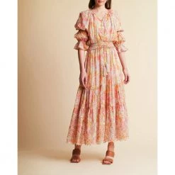 BY TIMO Broderie Anglaise Maxi Dress Pink -Tilbud miinto Butikk unnamed file 115