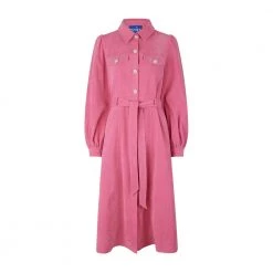 Cras Rosa Crās Celine Dress Aurora Pink Kjole Pink