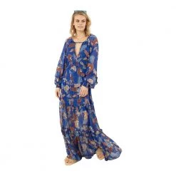 Hale Bob Ember Long Dress Blue