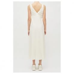 Drykorn Dress With Ajour Pattern White