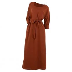 JCL Maxikjole Brown -Tilbud miinto Butikk unnamed file 1282