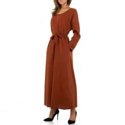 JCL Maxikjole Brown -Tilbud miinto Butikk unnamed file 1283