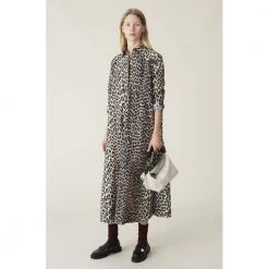 Ganni Maxi Dress Brown -Tilbud miinto Butikk unnamed file 1298