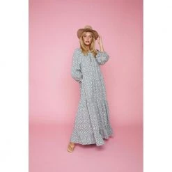 Line Of Oslo Muse Flowerdress Blue -Tilbud miinto Butikk unnamed file 137