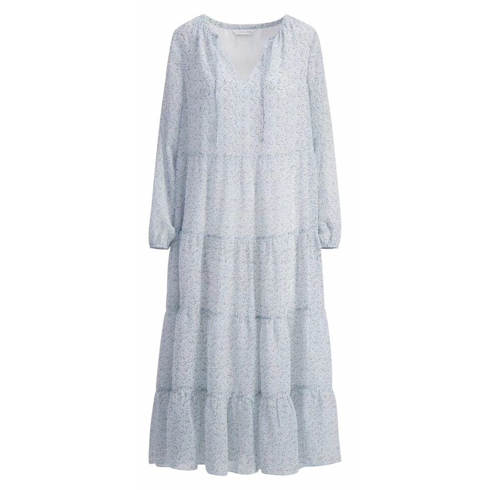 Mønster Camilla Pihl Mika Dress-Blue Flower Print Kjoler Blue 1 Mønster Camilla Pihl Mika Dress-Blue Flower Print Kjoler Blue