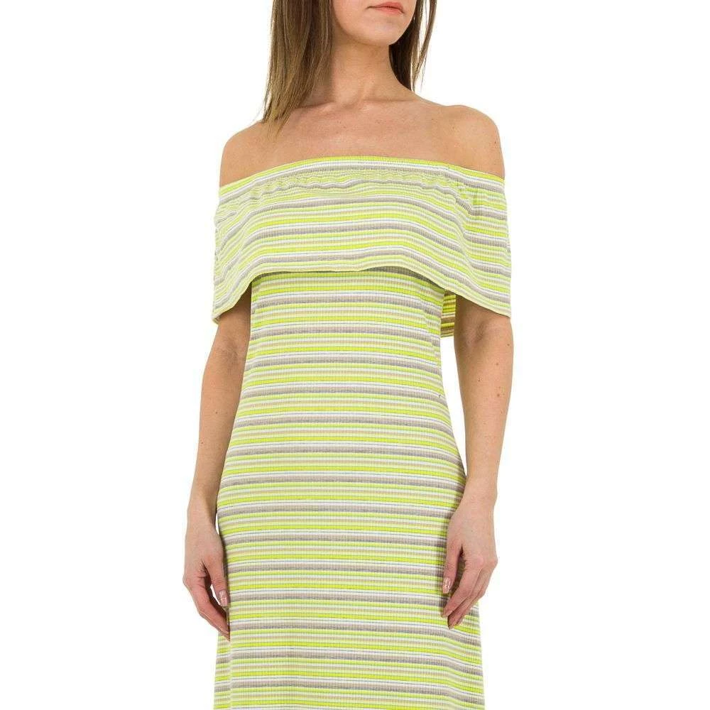 JCL Kjole Yellow 2 JCL Kjole Yellow - Bilde 2