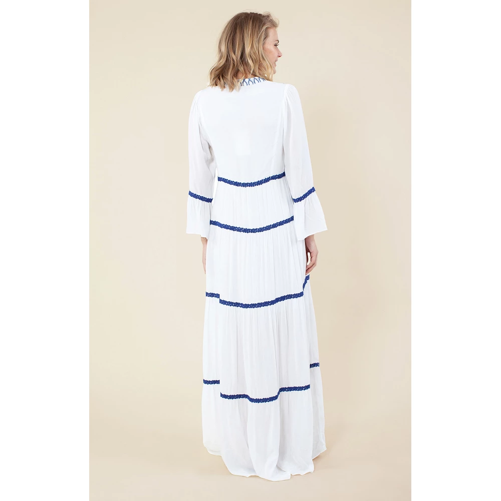 Hale Bob 1YFT6271 DRESS LONG White 2 Hale Bob 1YFT6271 DRESS LONG White - Bilde 2