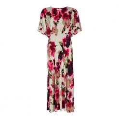 IN FRONT Jody Long Dress 15246 Pink