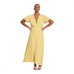 Faithfull The Brand Bellavista Midi Dress Yellow -Tilbud miinto Butikk unnamed file 1518
