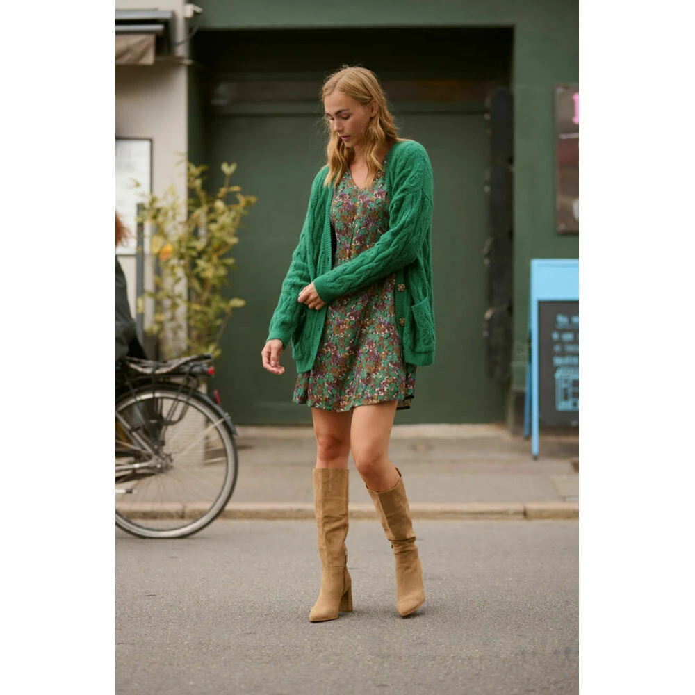 Cream Crbrienne Kjole I Kort Modell Green 1 Cream Crbrienne Kjole I Kort Modell Green