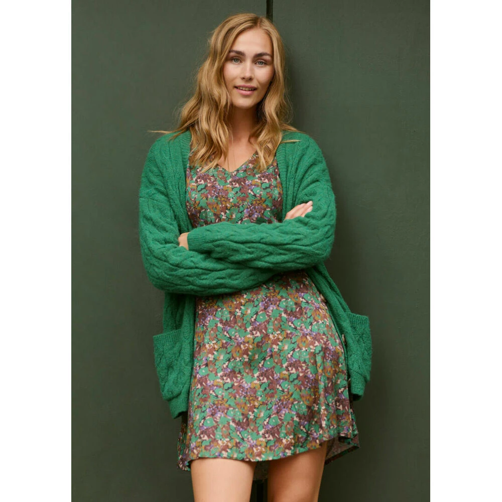 Cream Crbrienne Kjole I Kort Modell Green 2 Cream Crbrienne Kjole I Kort Modell Green - Bilde 2