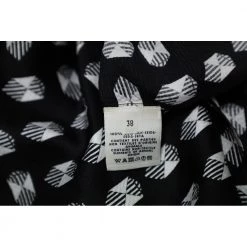 Hermès High-Neck Belted Maxi Dress In Silk Black