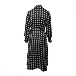 Hermès High-Neck Belted Maxi Dress In Silk Black -Tilbud miinto Butikk unnamed file 1562