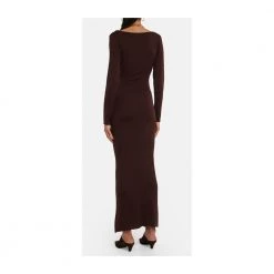 Khaite Petra Maxi Dress Brown -Tilbud miinto Butikk unnamed file 1572