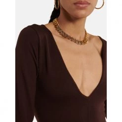 Khaite Petra Maxi Dress Brown -Tilbud miinto Butikk unnamed file 1573