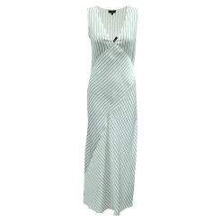 Theory Relaxed Striped Slip Maxi Dress White -Tilbud miinto Butikk unnamed file 1589