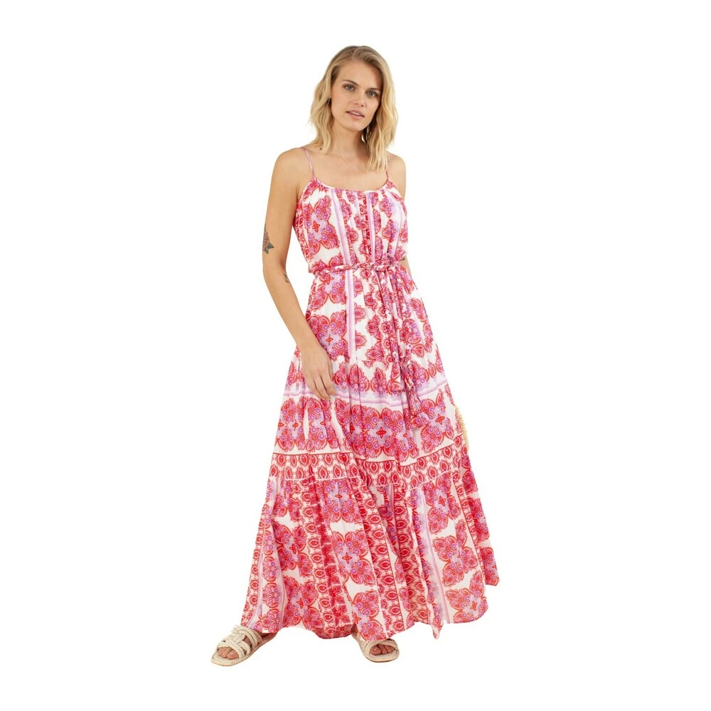 Hale Bob 23GB6246 LONG DRESS Red 1 Hale Bob 23GB6246 LONG DRESS Red