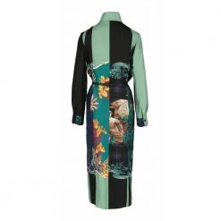 Salvatore Ferragamo Maxi Dresses Green