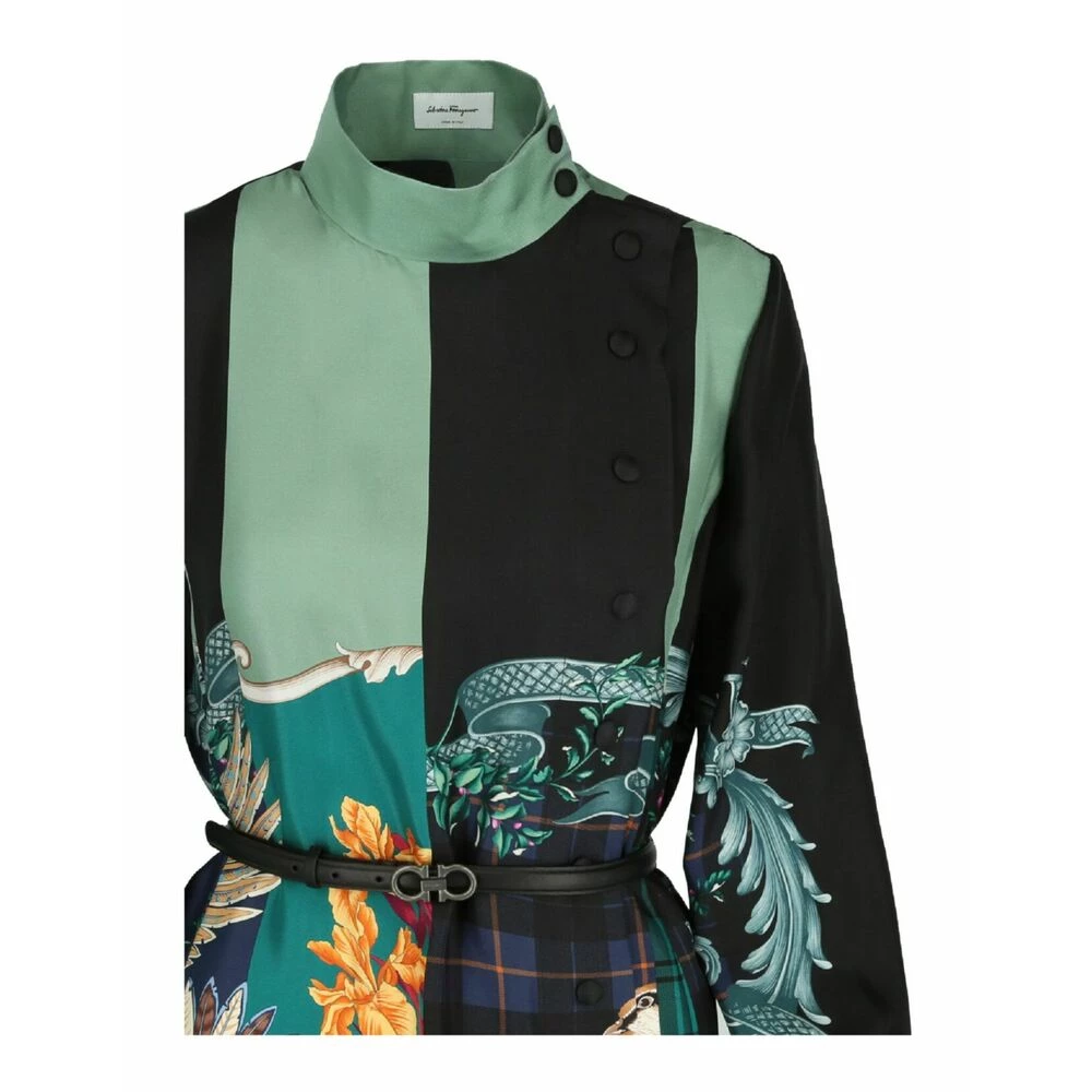 Salvatore Ferragamo Maxi Dresses Green 2 Salvatore Ferragamo Maxi Dresses Green - Bilde 2