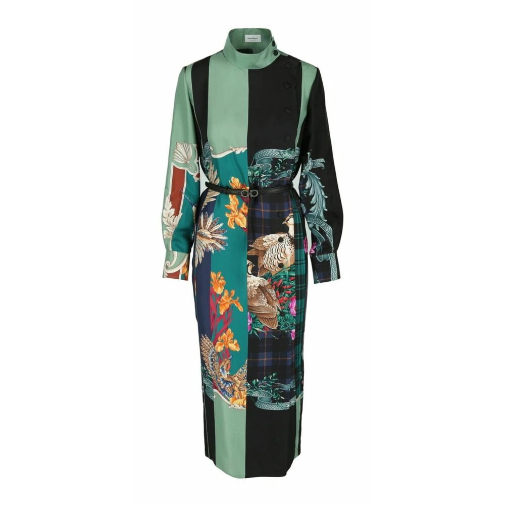 Salvatore Ferragamo Maxi Dresses Green 3 Salvatore Ferragamo Maxi Dresses Green - Bilde 3