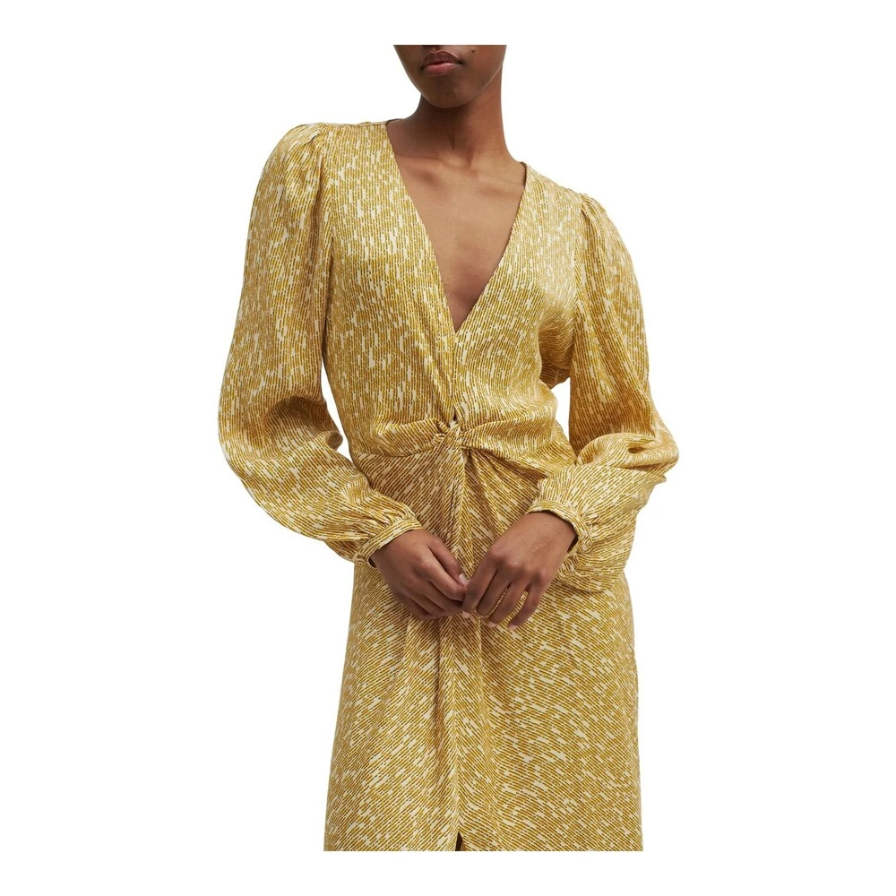 Second Female Rattan Dress Yellow 4 Second Female Rattan Dress Yellow - Bilde 4