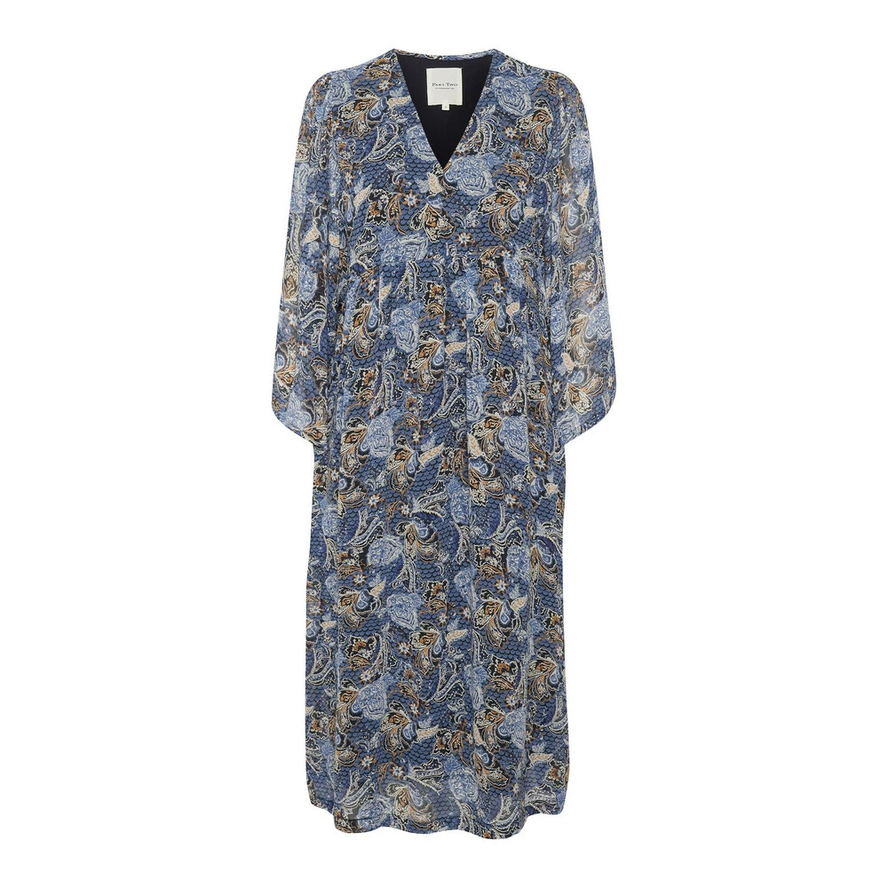 Part Two Raima Dress Blue 1 Part Two Raima Dress Blue