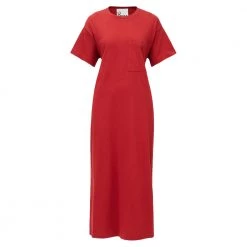 8PM T-shirt Dress Red -Tilbud miinto Butikk unnamed file 1725