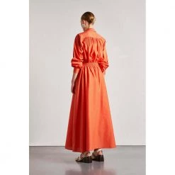 Mark Kenly Domino Tan Orange Mkdt. (Mark Tan) Nausica Skirt Kjole Og Skjørt Orange