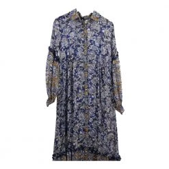 Blå Miss June Dress Nina Kjoler Blue