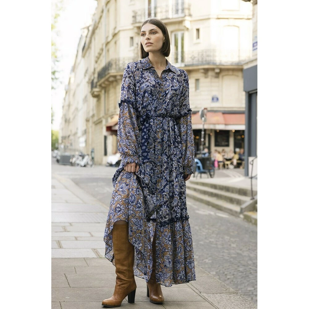 Blå Miss June Dress Nina Kjoler Blue 2 Blå Miss June Dress Nina Kjoler Blue - Bilde 2