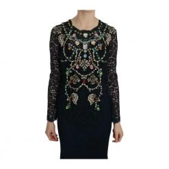 Dolce & Gabbana Long Dress Blue -Tilbud miinto Butikk unnamed file 1797