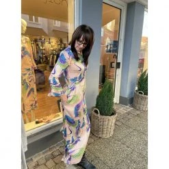 Dea Kudibal Rosanna Crane Amethyst Dress Beige -Tilbud miinto Butikk unnamed file 1812