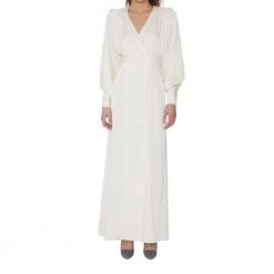 ROTATE Birger Christensen Ria Dress White