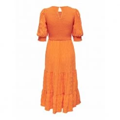 Oransje Only Onlthalia 2/4 Smock Calf D Kjole Orange