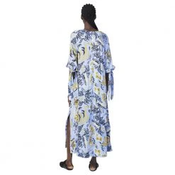 Rodebjer Wava Vegetal Dress Blue -Tilbud miinto Butikk unnamed file 1858