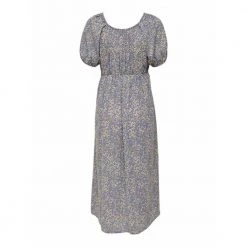 ONLY Onlfuchsia Life S/S Wrap Midi Dress Blue