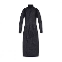 Alaïa Semi-sheer Dress Black -Tilbud miinto Butikk unnamed file 1898