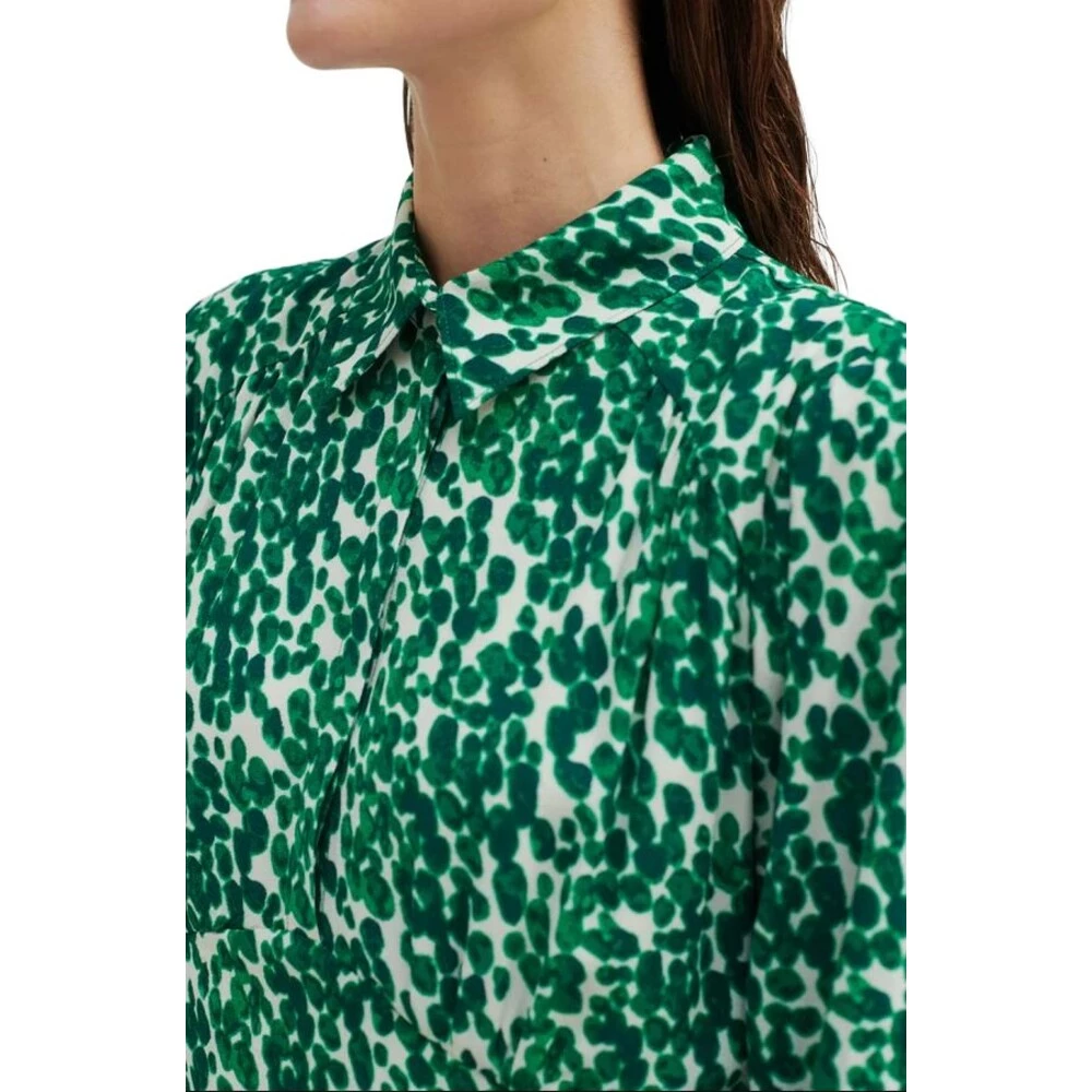 Grønn Second Female Clover Dress Kjole Green 3 Grønn Second Female Clover Dress Kjole Green - Bilde 3