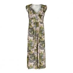 IN FRONT Mirabelle Long Dress 15230 Green