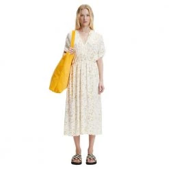Samsøe Samsøe Andina Long Dress Beige 6 Samsøe Samsøe Andina Long Dress Beige -Tilbud miinto Butikk unnamed file 1947