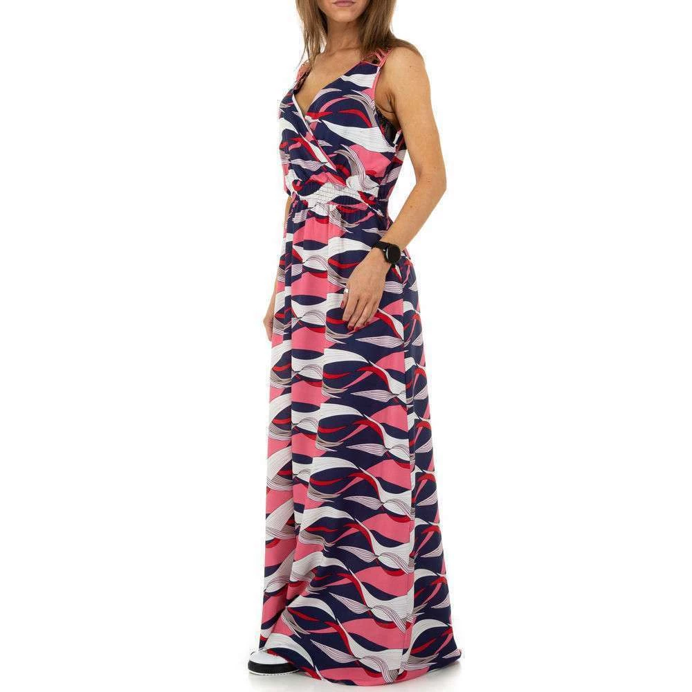 SII Maxikjole Pink 1 SII Maxikjole Pink