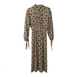 Nanushka Zahara Polka-Dot Print Flared Chiffon Dress Beige 10 Nanushka Zahara Polka-Dot Print Flared Chiffon Dress Beige -Tilbud miinto Butikk unnamed file 1973
