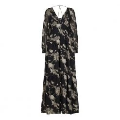 Levete Room Maxi Dresses Black